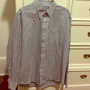 Mens Izod long sleeve dress shirt