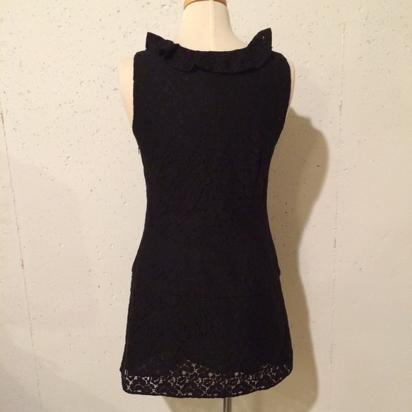 New! Sanctuary Black Lace Drop Waist Dress SZ S - Picture 3 of 4