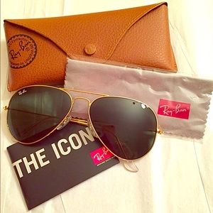 Ray-Ban Aviator Sunglasses Women's
