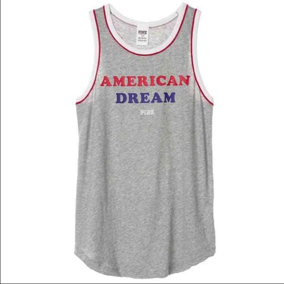 NEW VS PINK AMERICANA TANK