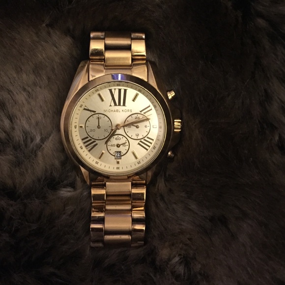 Gold Authentic Michael Kors watch