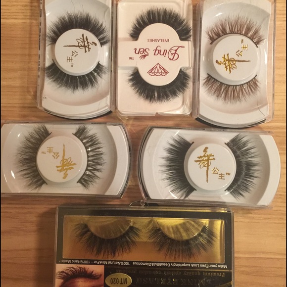 **SOLD***Lot of 6 packs of Mink Lashes