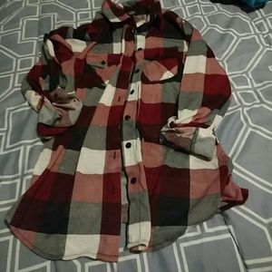 Rue 21 checkered shirt!