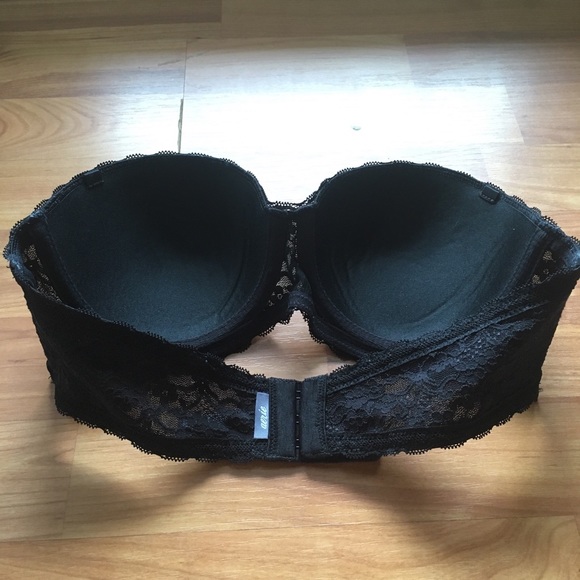 Like-New 34B Black Strapless Bra - Picture 2 of 3