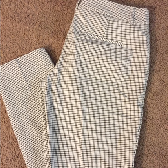 Checkered express editor pants