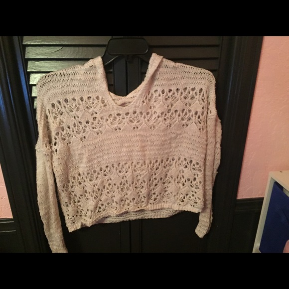 Holey Beige Sweater