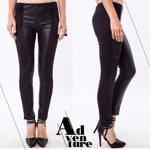 🎉VERSATILE LEATHER LIKE LEGGINGS IN PLUS SIZES! - Picture 2 of 4