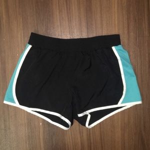 Black running shorts!
