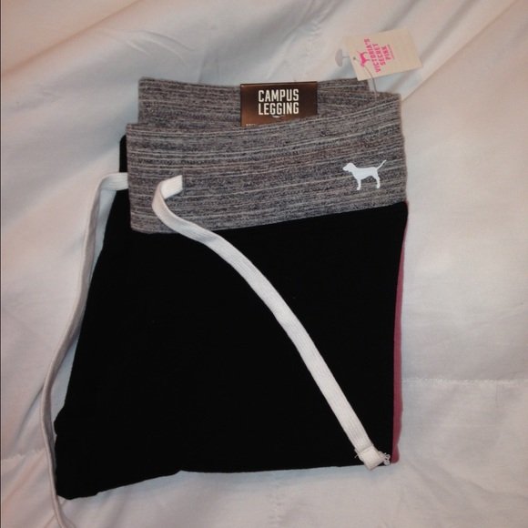 Victoria's Secret pink campus leggings - Picture 1 of 4