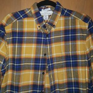 H&M Casual Plaid Button-down