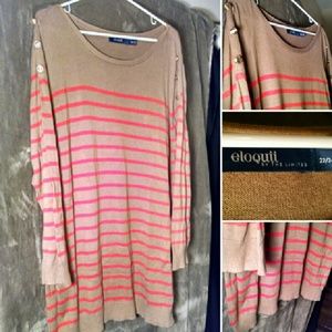 Striped Tunic Sweater