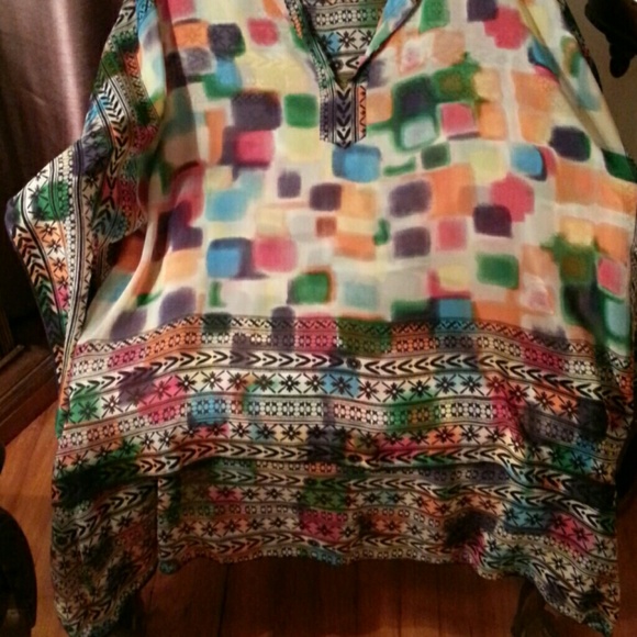 💞REDUCED PRICE💞  Exotic Over-Sized Tunic