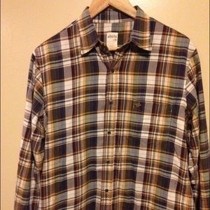 AG button down long sleeve shirt