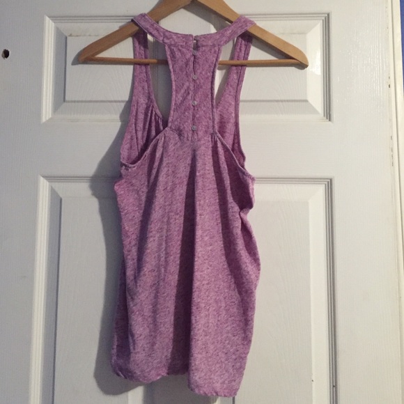 Purple Racerback Tank - Picture 2 of 3