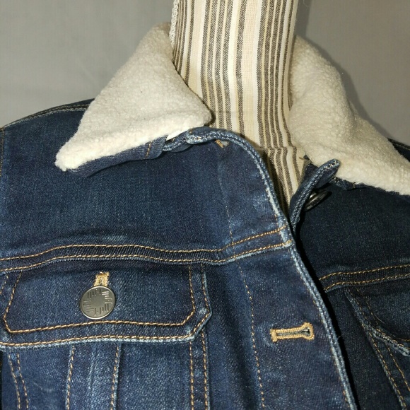 J. Jill Jackets & Blazers - J.Jill Denim Jean Stretch Jacket Wool