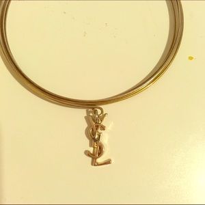 YSL bracelet golden