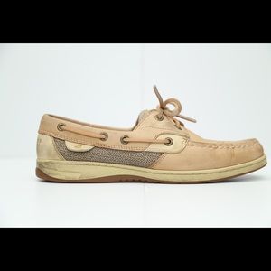 Sperry Songfish boat shoes cream 9M