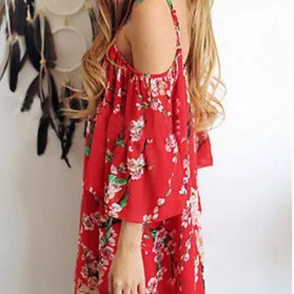 🅱🅾H🅾 Sexy OFF THE SHOULDER ball gown Mini Dress - Picture 4 of 4