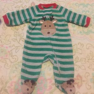 ❄️Christmas Carters reindeer newborn footies❄️