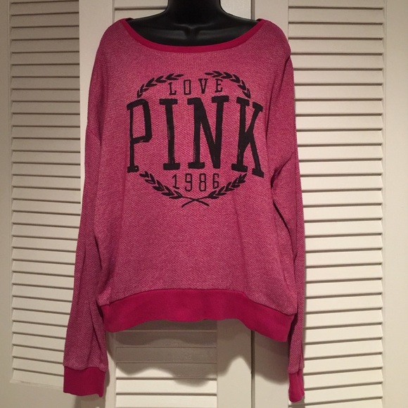 Victoria's Secret PINK crew neck sweatshirt size S