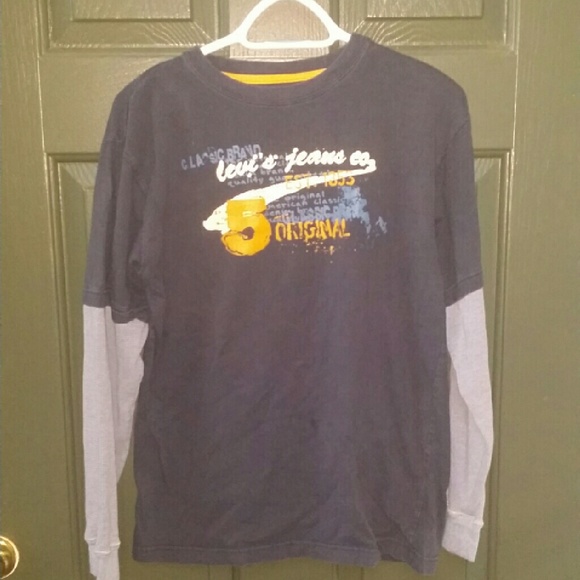 Levi's Layered Graphic T Shirt Size Large