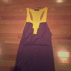 Racerback high low maxi dress Nordstrom