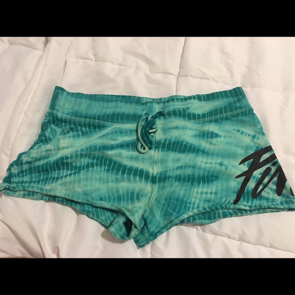 VS Pink tie dye shorts