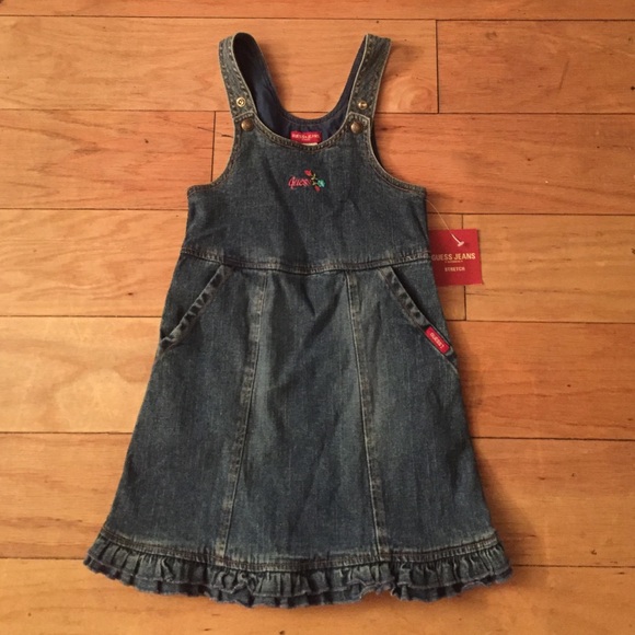SALE ‼️‼️GIRLS Vintage girls Guess denim dress 😍