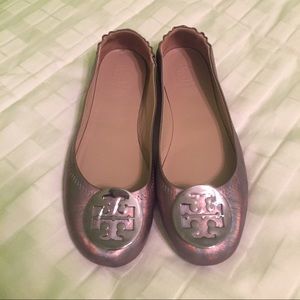 Authentic* 'Minnie' Ballet Flats in Gunmetal