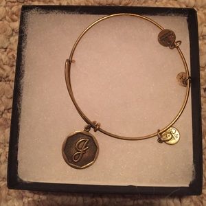 Letter J bangle
