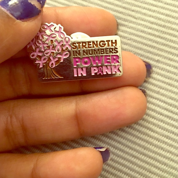 Breast cancer pin
