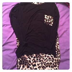Leopard pocket tunic