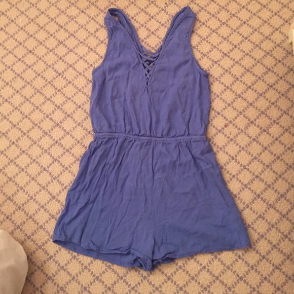 periwinkle PacSun (LA Hearts) romper