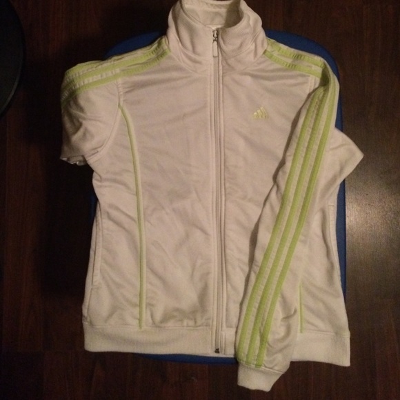 Adidas polyester zipper jacket