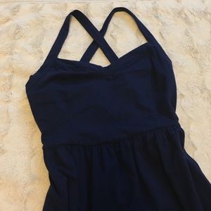 Forever 21 plus dark blue skater dress