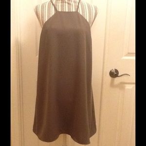 Sexy Tobi Olive Green Swing Dress. Medium.