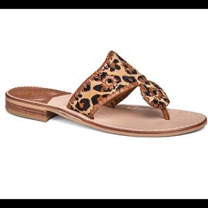 Safari haircalf Jack Rogers sandal