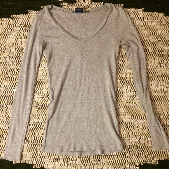 Ralph Lauren Grey Long Sleeve T-Shirt