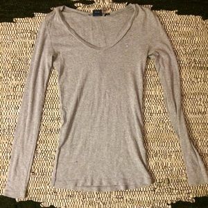 Ralph Lauren Grey Long Sleeve T-Shirt