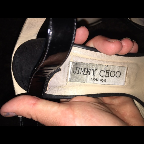 SOLD these are Additional Jimmy Choo Photos that would not fit in other listing - Picture 3 of 4