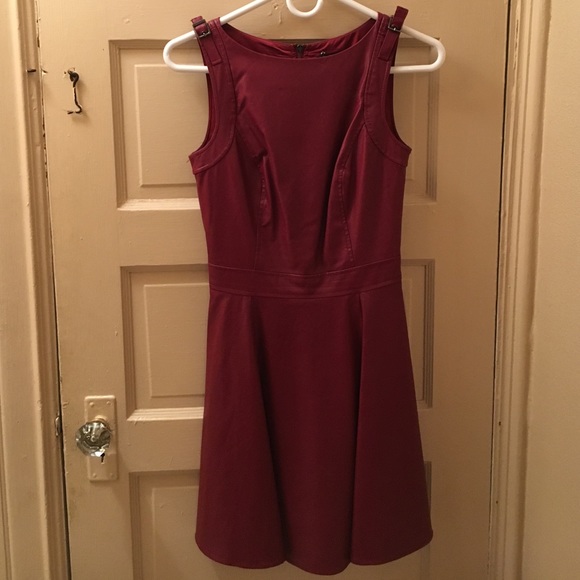 Semi-New Deep red Armani Exchange dress