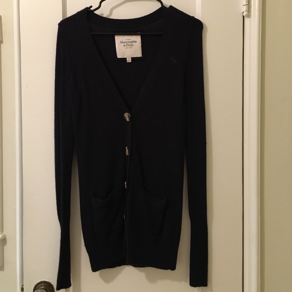 ❄️WARM❄️ Navy Abercrombie & Fitch long sweater