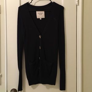 ❄️WARM❄️ Navy Abercrombie & Fitch long sweater