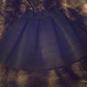 Never been worn! Black high waisted skirt