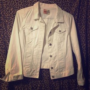 White Jean Jacket