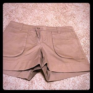 Brown shorts