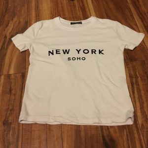 Brandy Melville NEW YORK SOHO shirt