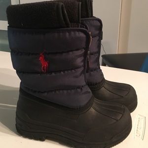 Ralph Lauren Snow boot size  Kid size 11