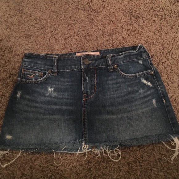 jean skirt