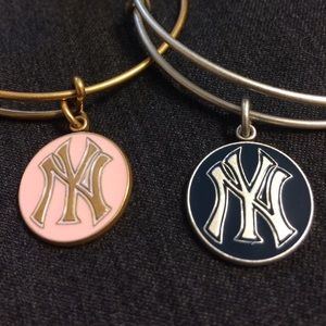 RETIRED Pink or Blue NY Yankees bangle